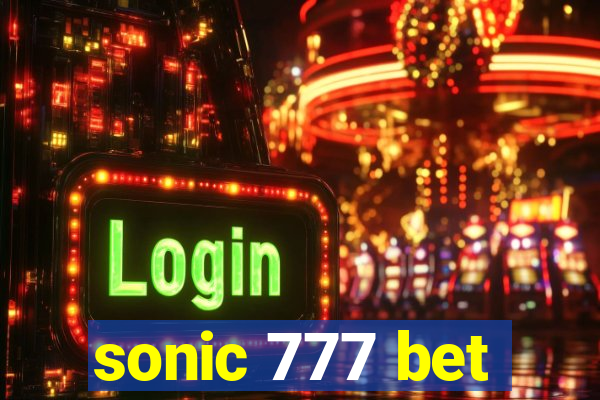 sonic 777 bet